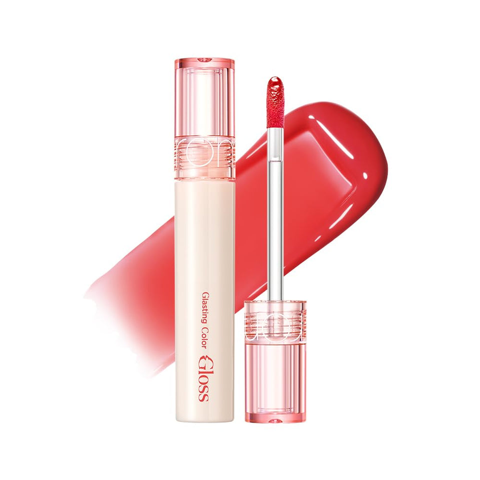 rom&nd front packaging showing shade and glossy finish benefit