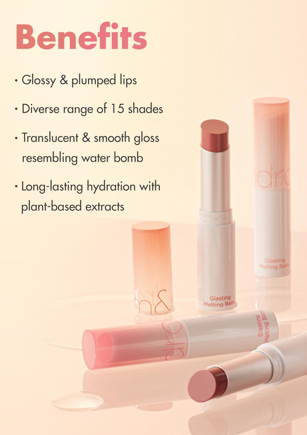 rom&nd open twist dispenser demonstrating precise micro-control applicator benefit