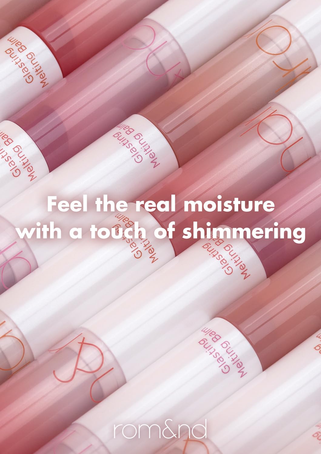 rom&nd beside makeup items showing compatibility with everyday routines