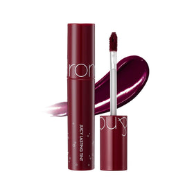 rom&nd front packaging showing PLUM COKE and benefit of true color