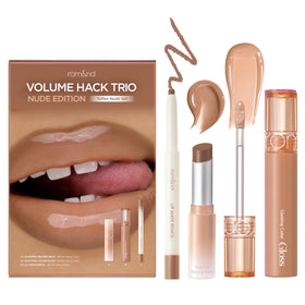 rom&nd front packaging of Toffee Nude trio showing curated gift-ready box and shades