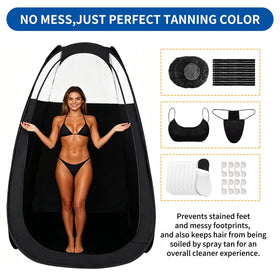 ROMSPRI tent folded in carry bag for easy transport and storage