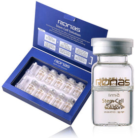 Ronas front packaging showing ampoules and brand clarity