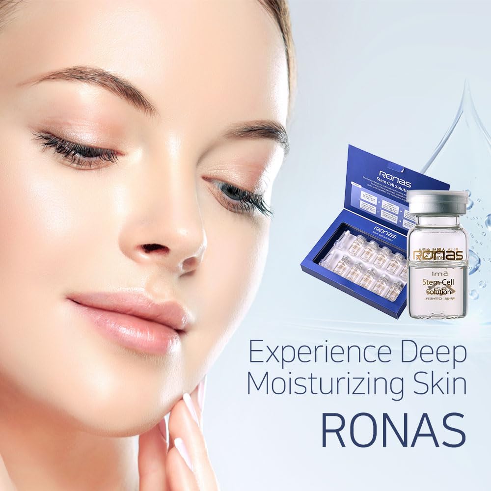 Ronas travel pouch with ampoules for convenient on-the-go benefit