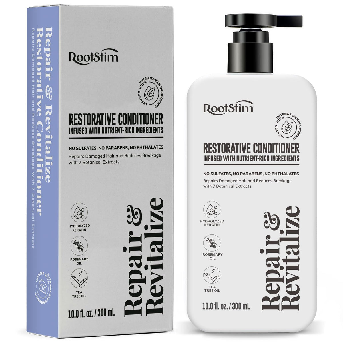 RootStim front packaging showing bottle and label for easy identification and benefits