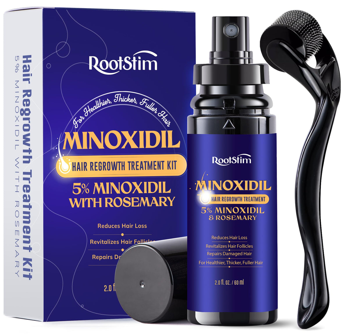 RootStim front packaging showing product and benefits