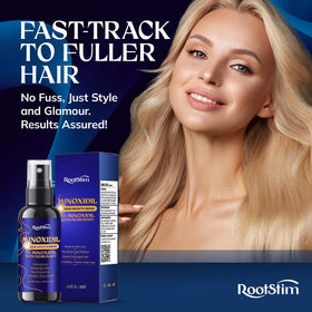 RootStim lifestyle on bathroom counter showing routine-friendly design