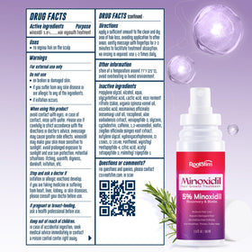RootStim staged bathroom routine showing quick-dry daily use benefit