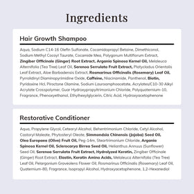 RootStim lifestyle bathroom setup conveying daily hair care routine