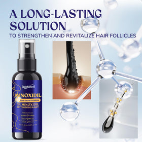 RootStim bottle next to a ruler for 180 ml size and scale reference