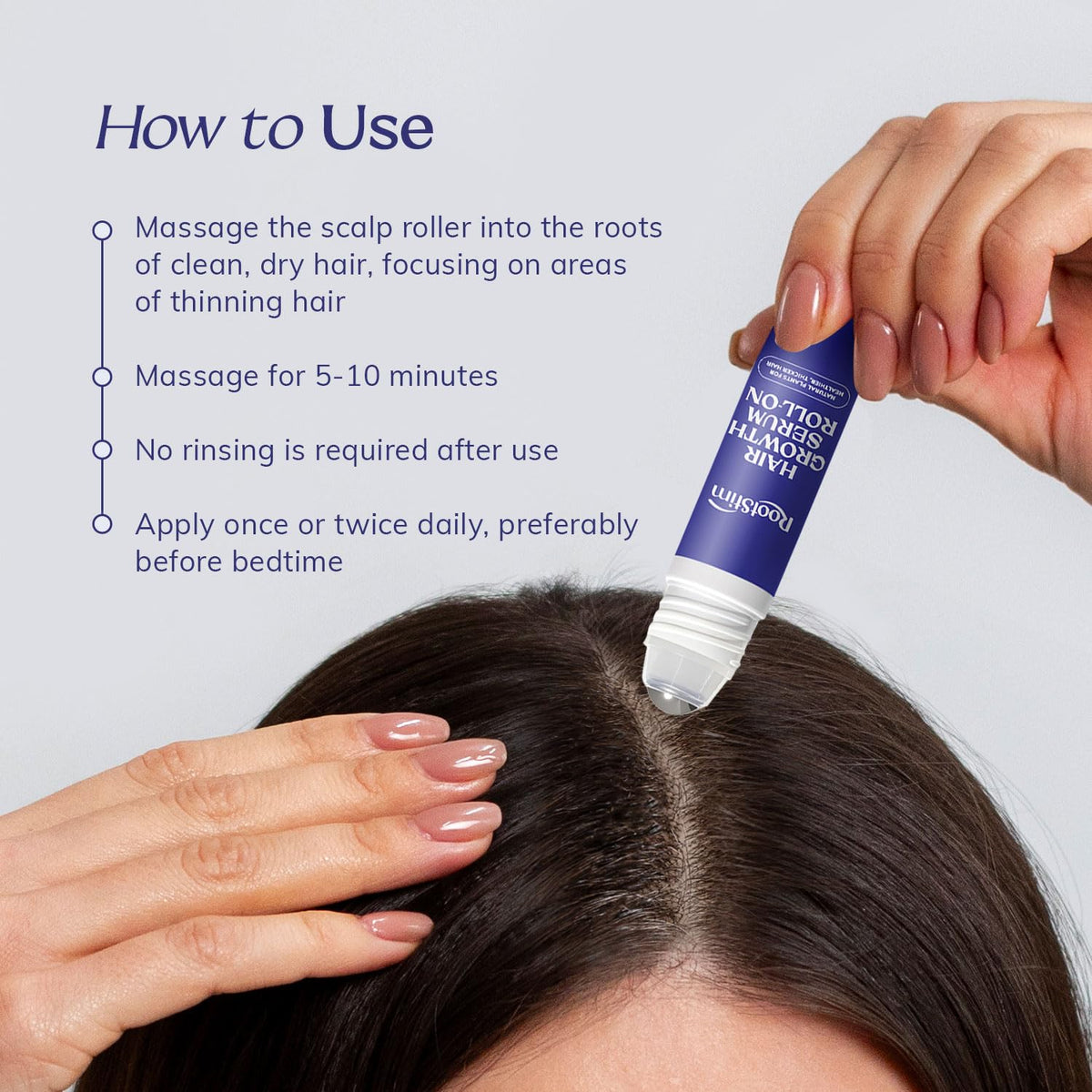RootStim in travel pouch illustrating portability and on-the-go scalp care