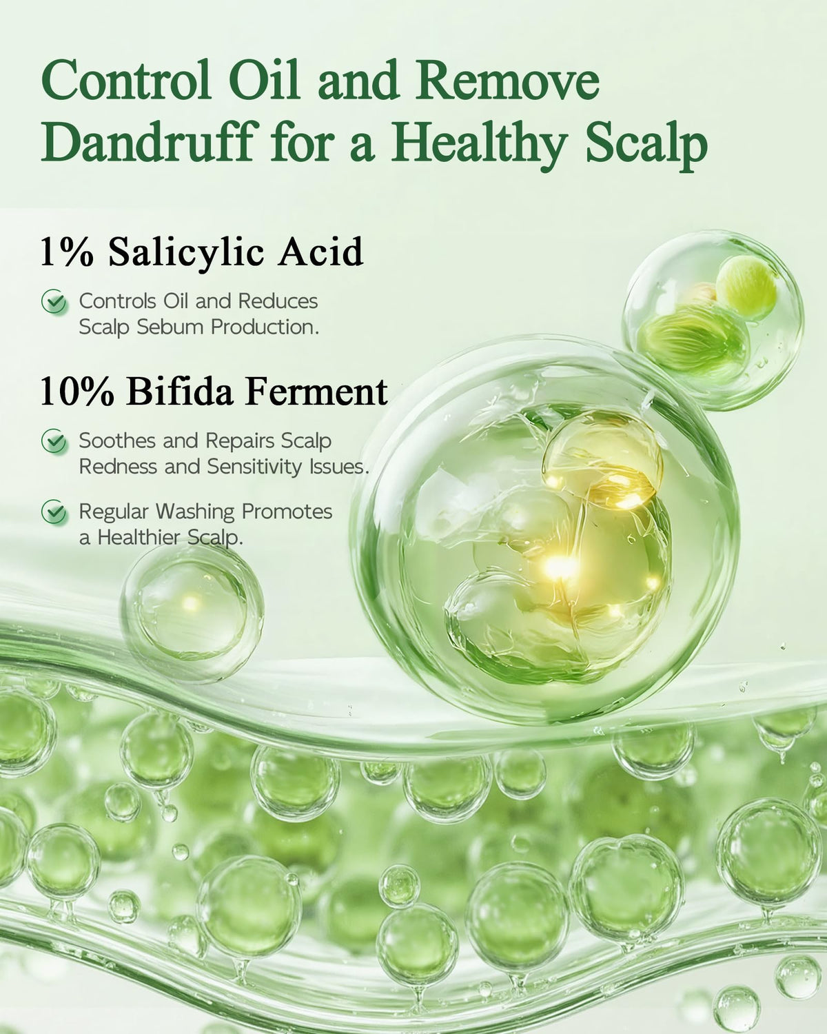 Ropink ingredient label panel detailing salicylic acid and hyaluronic acid benefits