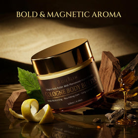 Roseblem with shea butter chunks illustrating nourishing ingredients for softer skin