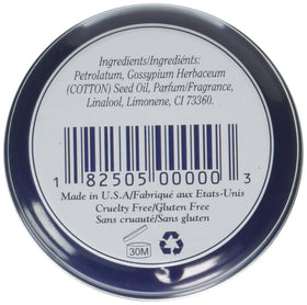 Close-up of Rosebud Perfume balm texture melting slightly on fingertip for smooth application