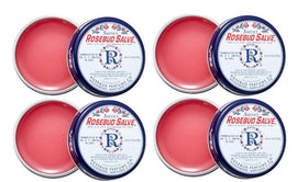 Rosebud Perfume front tin showing packaging and compact design for travel