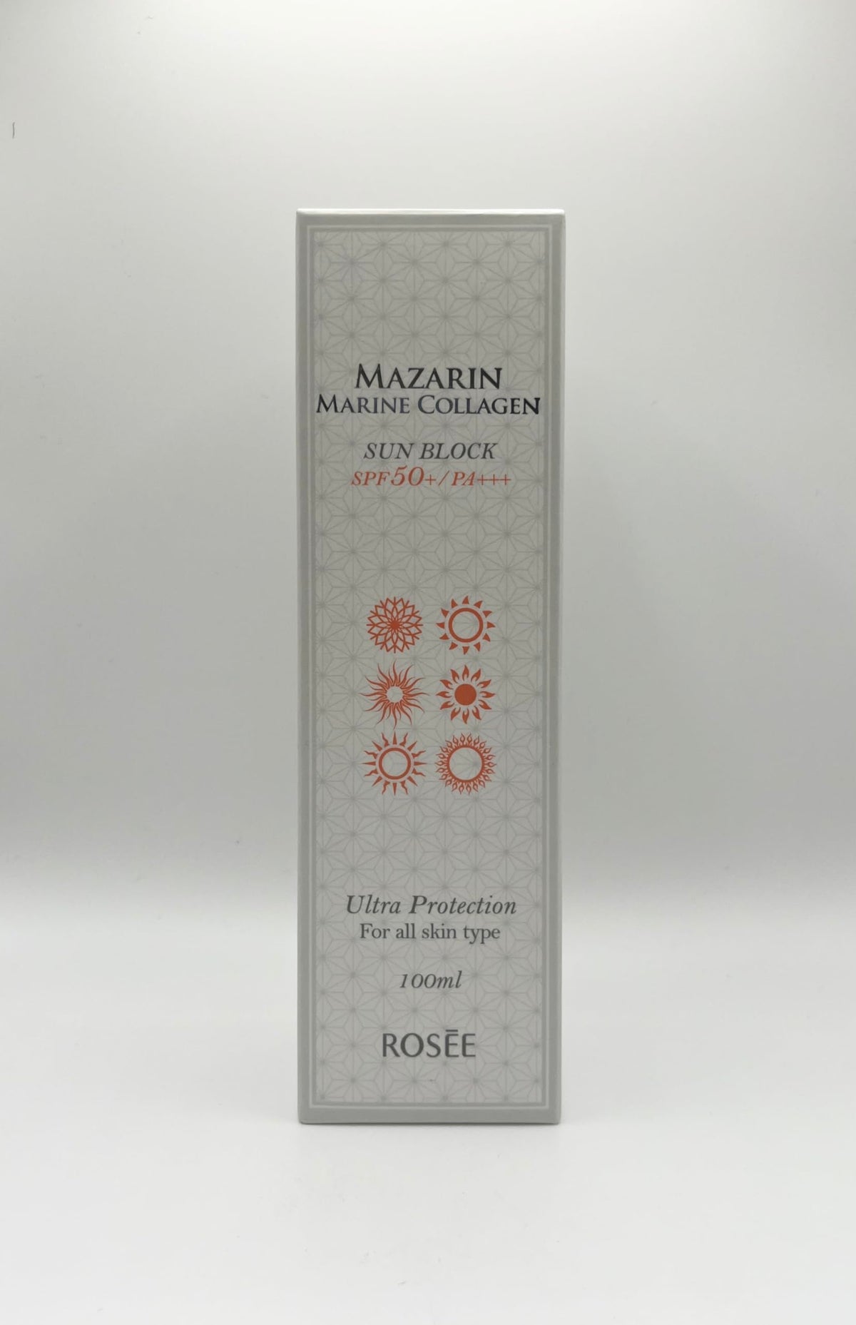 Rosee Mazarin sunscreen texture close-up demonstrating lightweight absorption