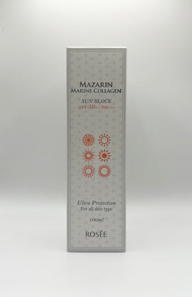 Rosee Mazarin sunscreen texture close-up demonstrating lightweight absorption