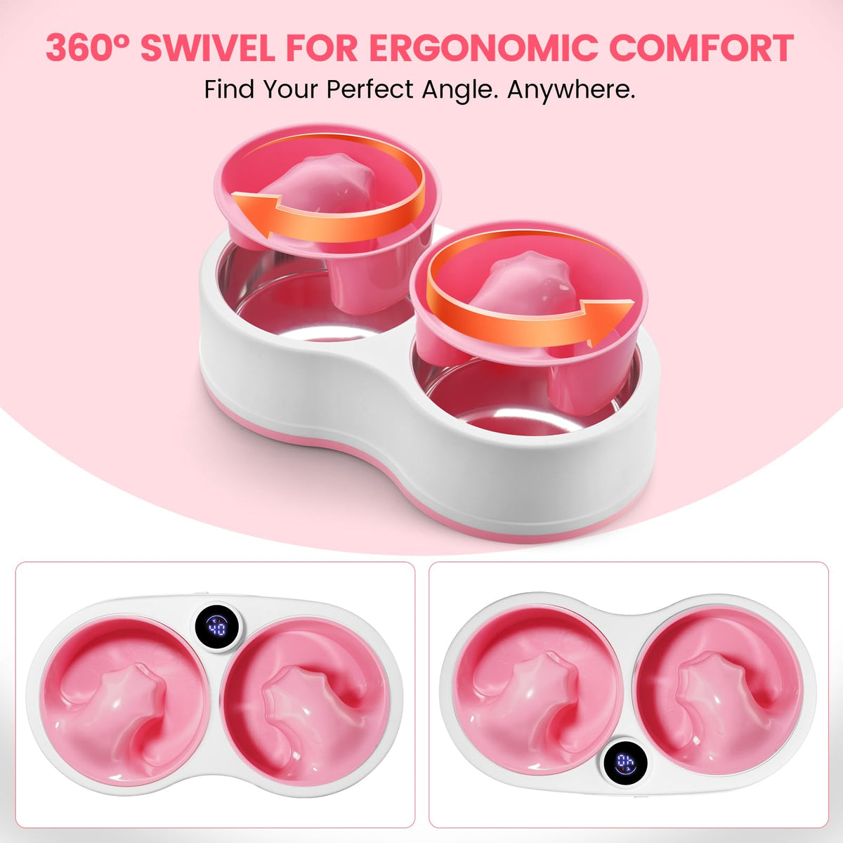 Rosiour full accessory kit with cuticle pusher, file, scraper, and oil
