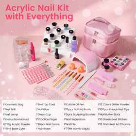 Rosiour open kit on vanity with tools, stylish gift-ready presentation
