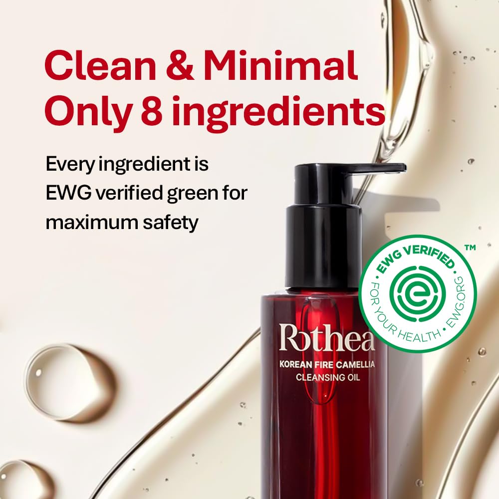 Rothea product label and ingredient list showing clean formulation benefit