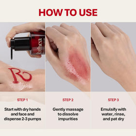 Rothea bottle on bathroom counter in routine setting for daily use benefit