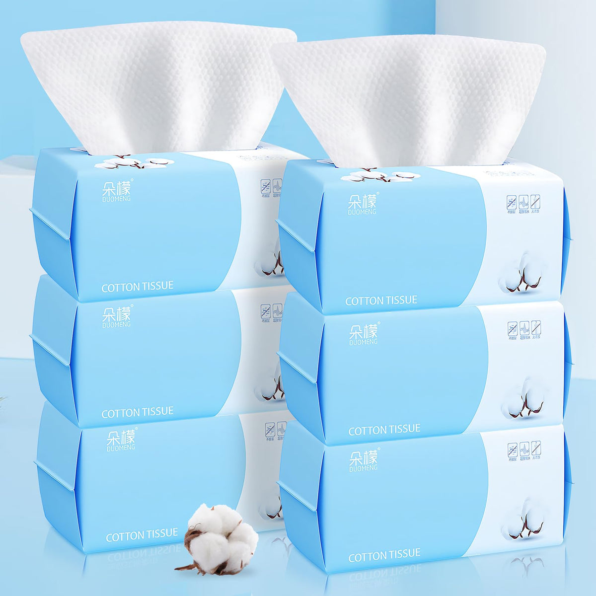 rouceyxin front packaging showing 100-count pack and clean branding benefit