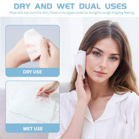 rouceyxin single dry sheet laid flat highlighting large size and coverage benefit