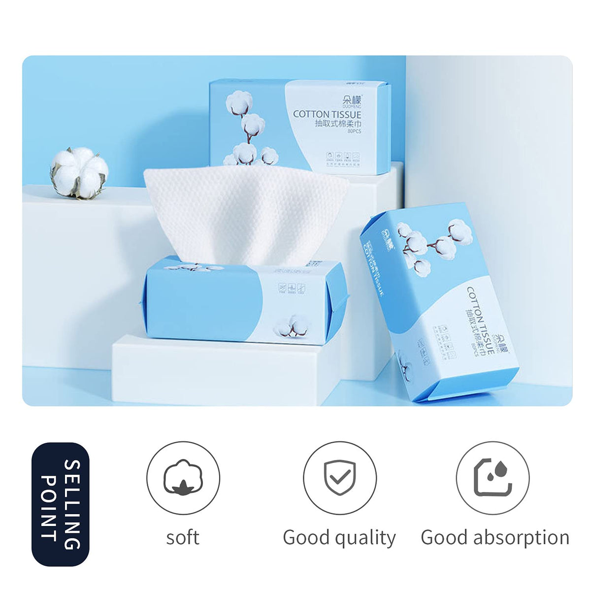 Rouceyxin two sealed packs side-by-side showing travel-ready convenience benefit