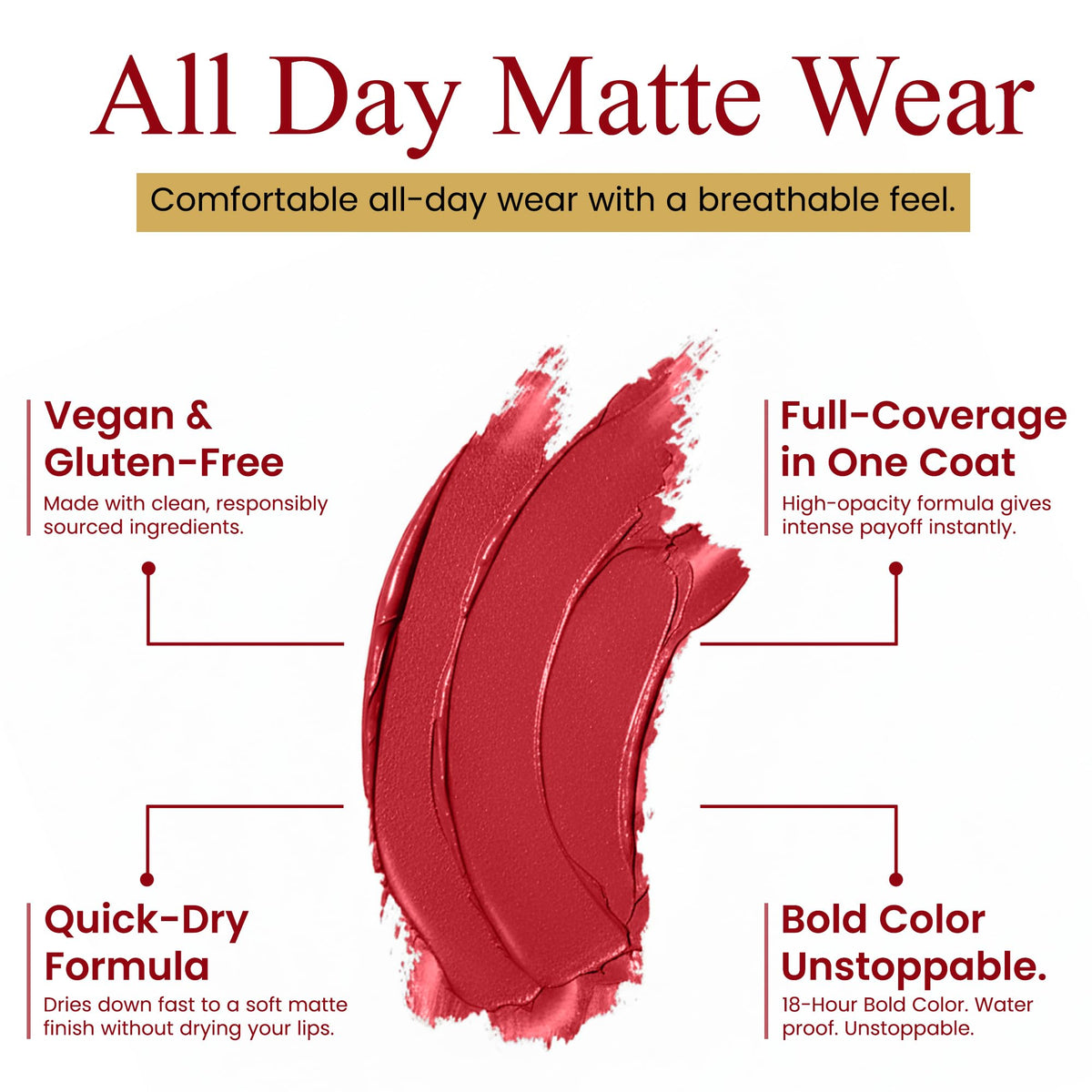 ROUGINE lip liner precision tip for sharp edges and long wear