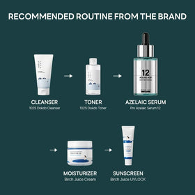 ROUND LAB in bathroom routine illustrating layering with moisturizer