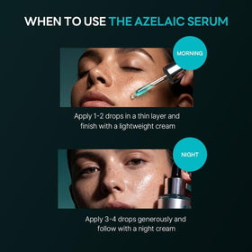 ROUND LAB serum on hand showing small amount needed advantage
