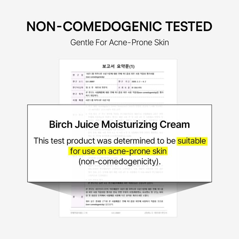 ROUND LAB cream on hand being smoothed to show quick absorption and matte feel