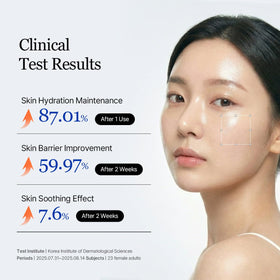 ROUND LAB layering demo under foundation showing compatibility with makeup