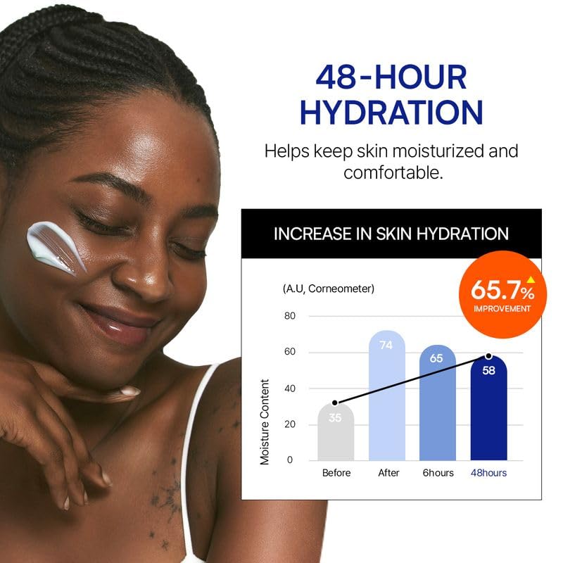 ROUND LAB applied to face in morning routine illustrating daytime layering under SPF