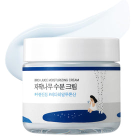 ROUND LAB jar front view showing clean packaging and 48-hour hydration benefit