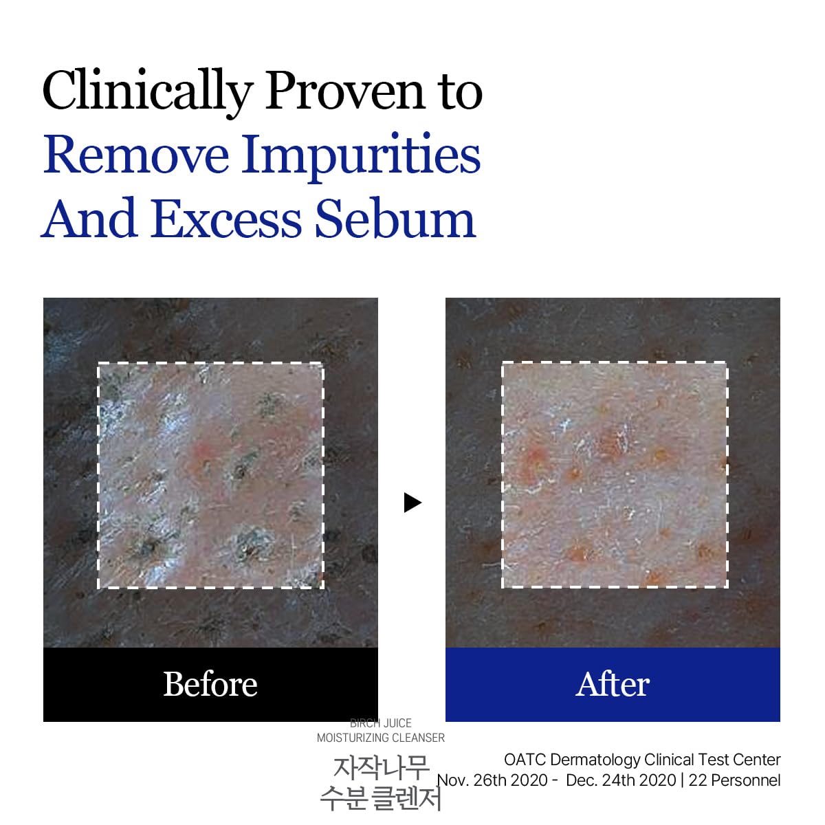 ROUND LAB product label and ingredients for transparency and safety