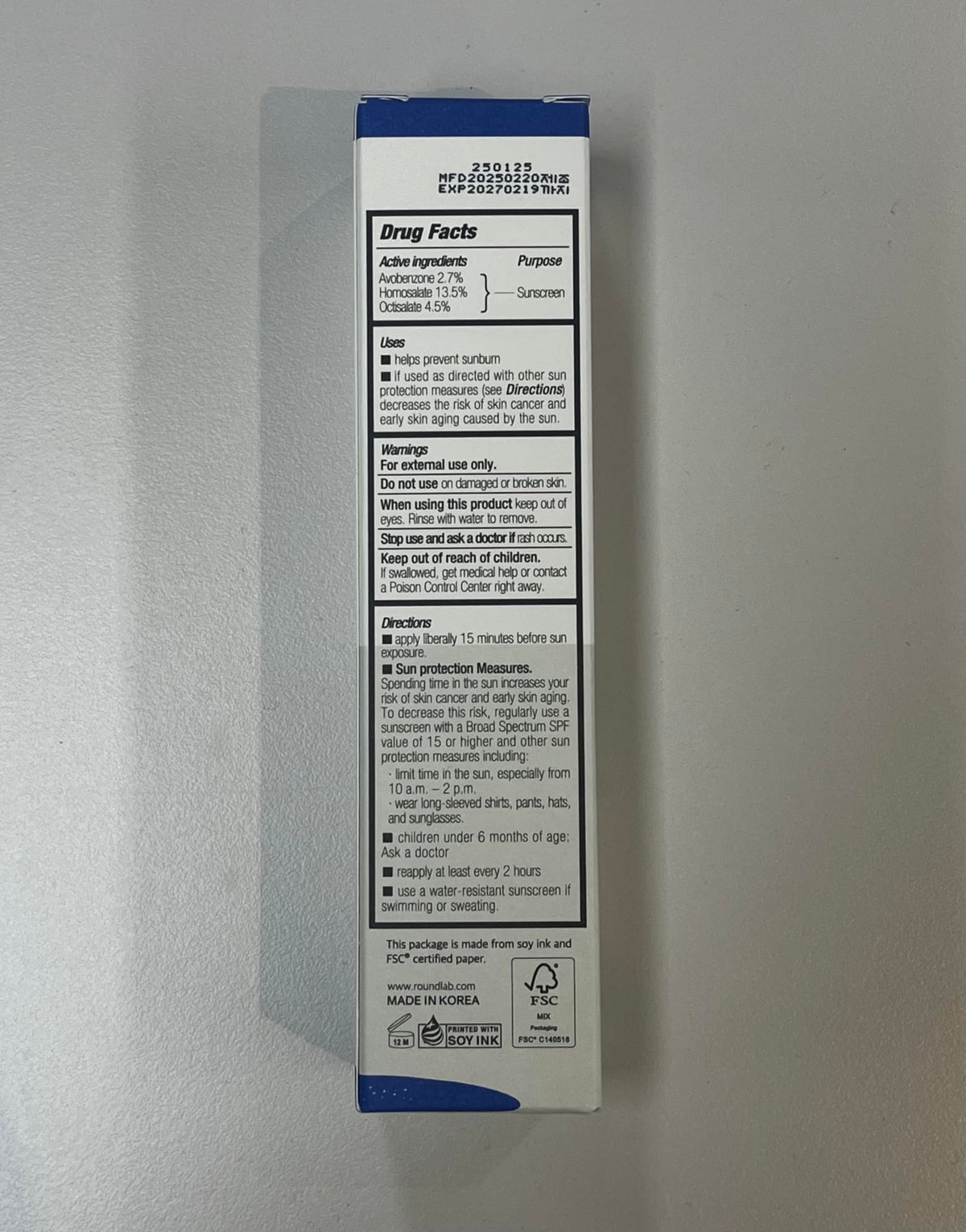 ROUND LAB lifestyle shelf view showing daily skincare integration benefit