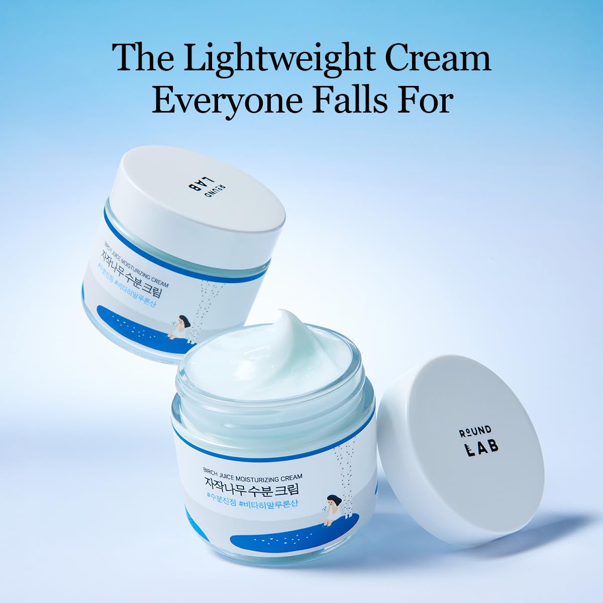 ROUND LAB close-up of moisture capsules highlighting instant hydration boost