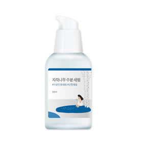 ROUND LAB front packaging showing bottle and cap, presenting clean hydration benefits