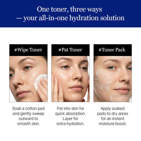 ROUND LAB toner in bathroom routine showing layering and skincare benefit