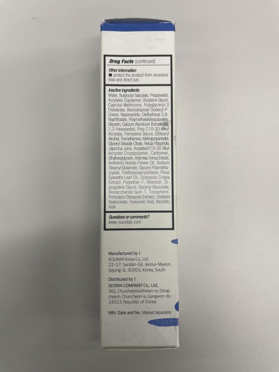 ROUND LAB travel placement suggesting easy portability and backup use