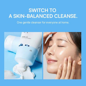 ROUND LAB Dokdo Cleanser ingredient label close-up highlighting ceramide NP to support barrier health