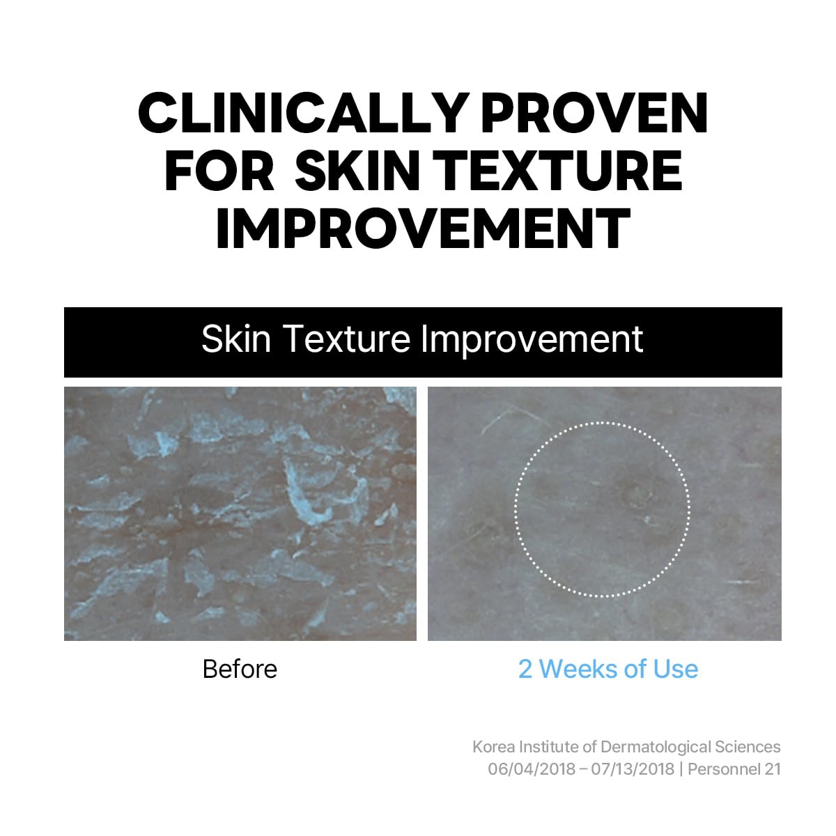 Applying ROUND LAB cream to hand demonstrating smooth absorbency benefit
