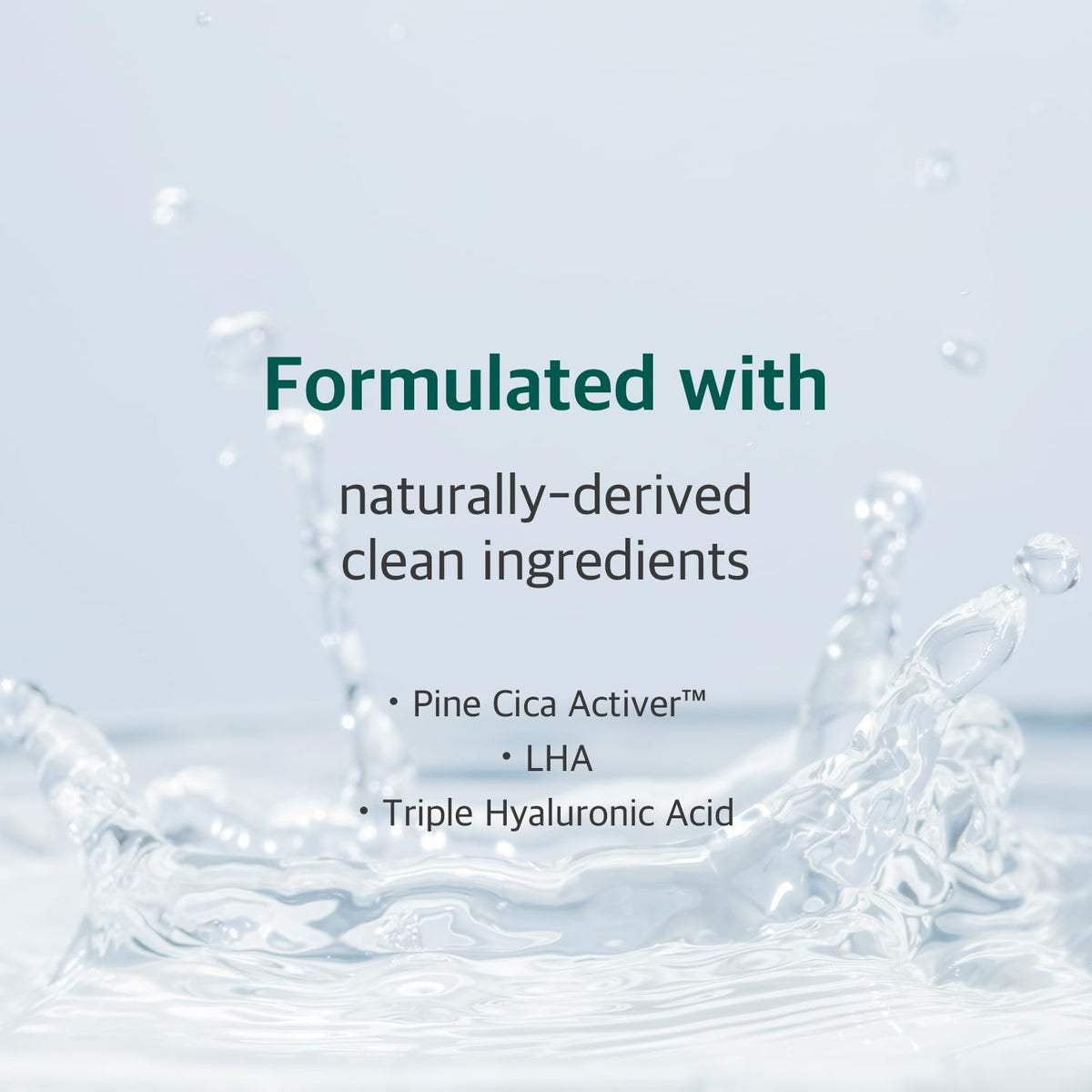 ROUND LAB pad applying to cheek demonstrating soothing action for irritated skin