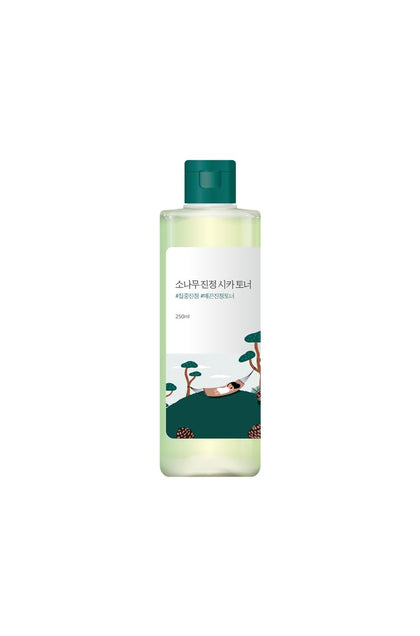 ROUND LAB bottle front view, soothing hydrating toner for balanced skin