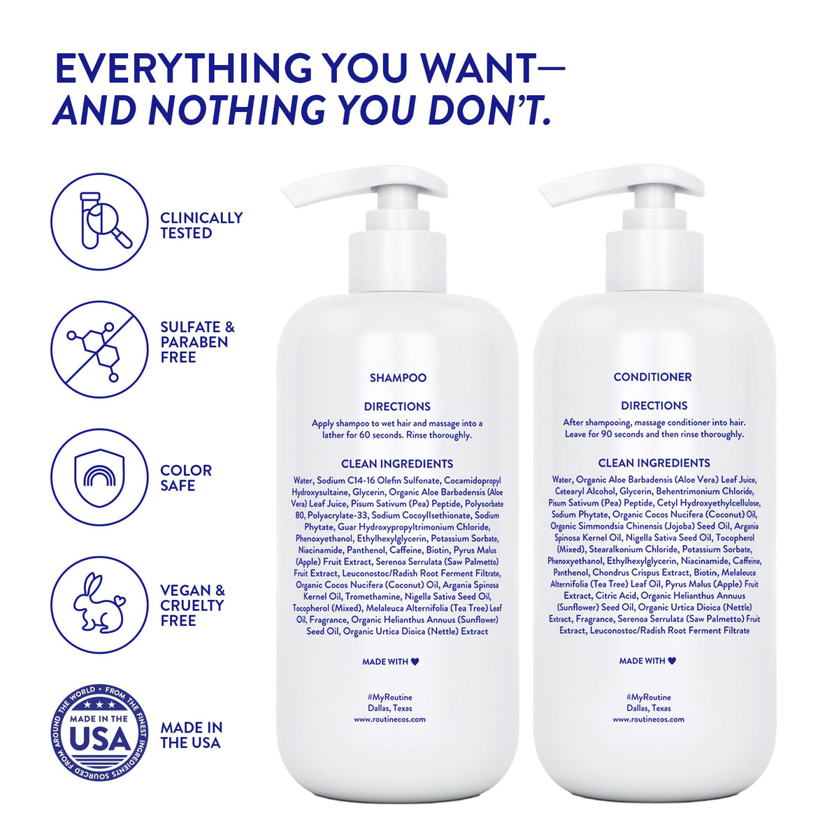 Routine Wellness Citrus Bloom and Mint Leaf scent ingredients styled artistically