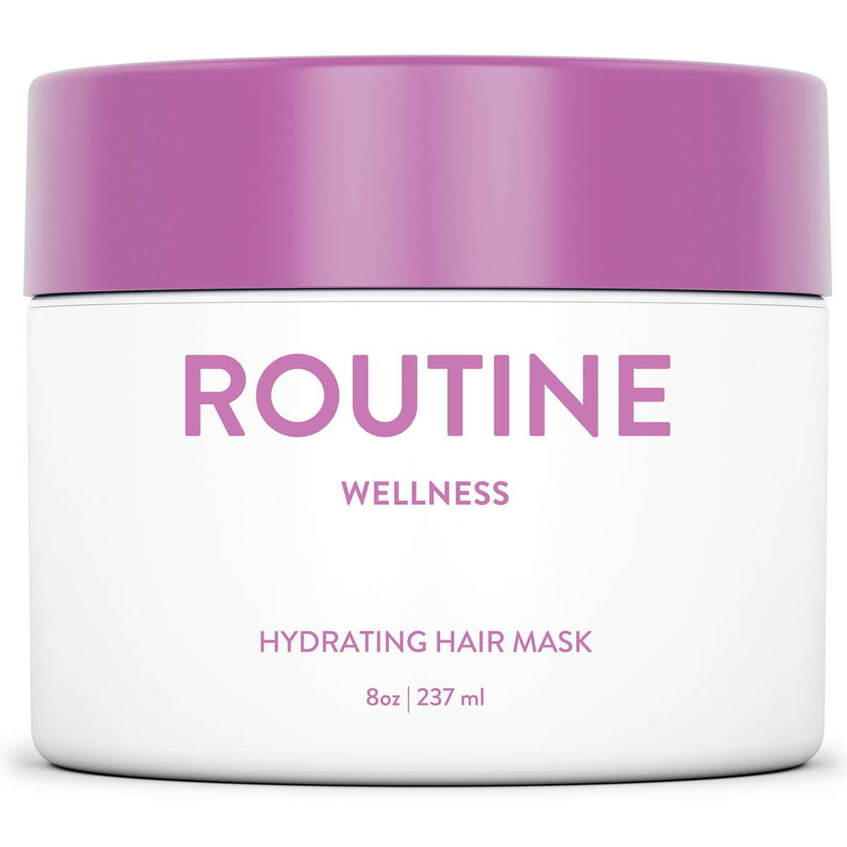 Routine Wellness jar front label showing product benefits and size