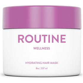 Routine Wellness jar front label showing product benefits and size