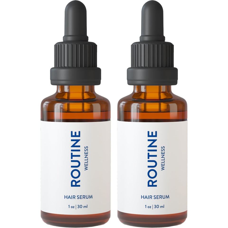 Routine Wellness front label bottle showing clean packaging and product benefits