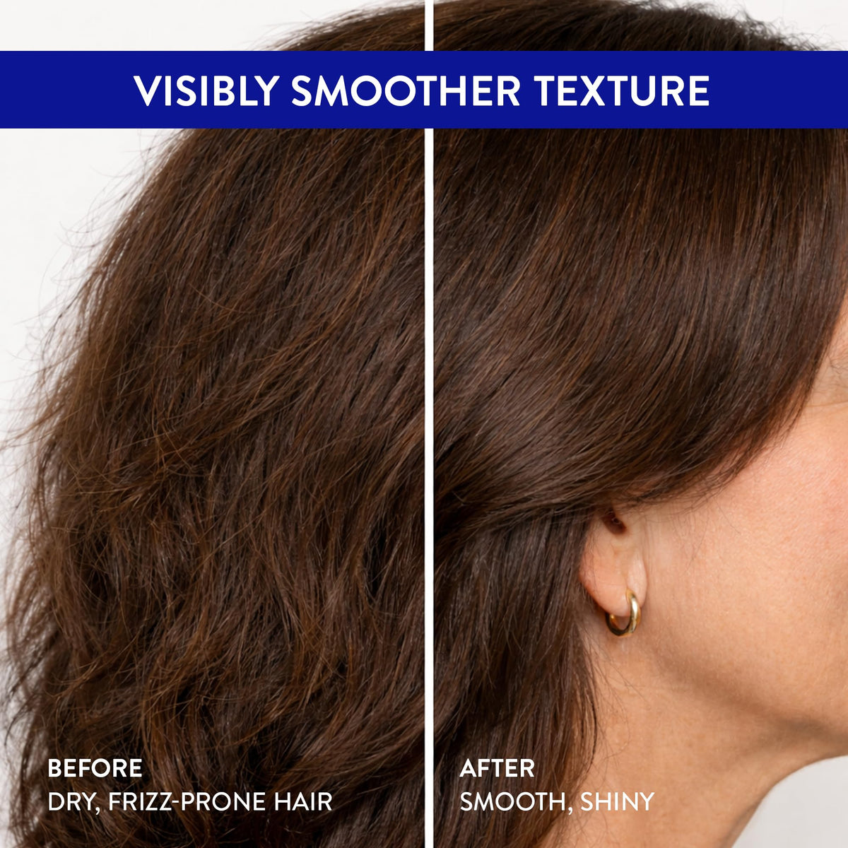 Routine Wellness mask being applied to hair demonstrating easy application benefit